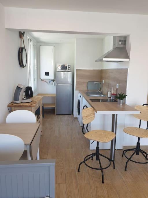 Studio Refait A Neuf Ave St Maurice ปาลาวาส-เลส์-โฟลต์ ภายนอก รูปภาพ